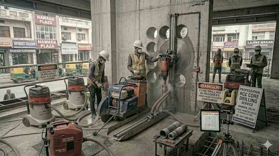 Core Cutting Service in Nawada | Professional RCC Drilling