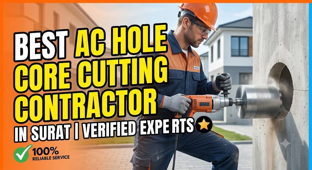 Best AC Hole Core Cutting Contractor in Surat | Verified Experts