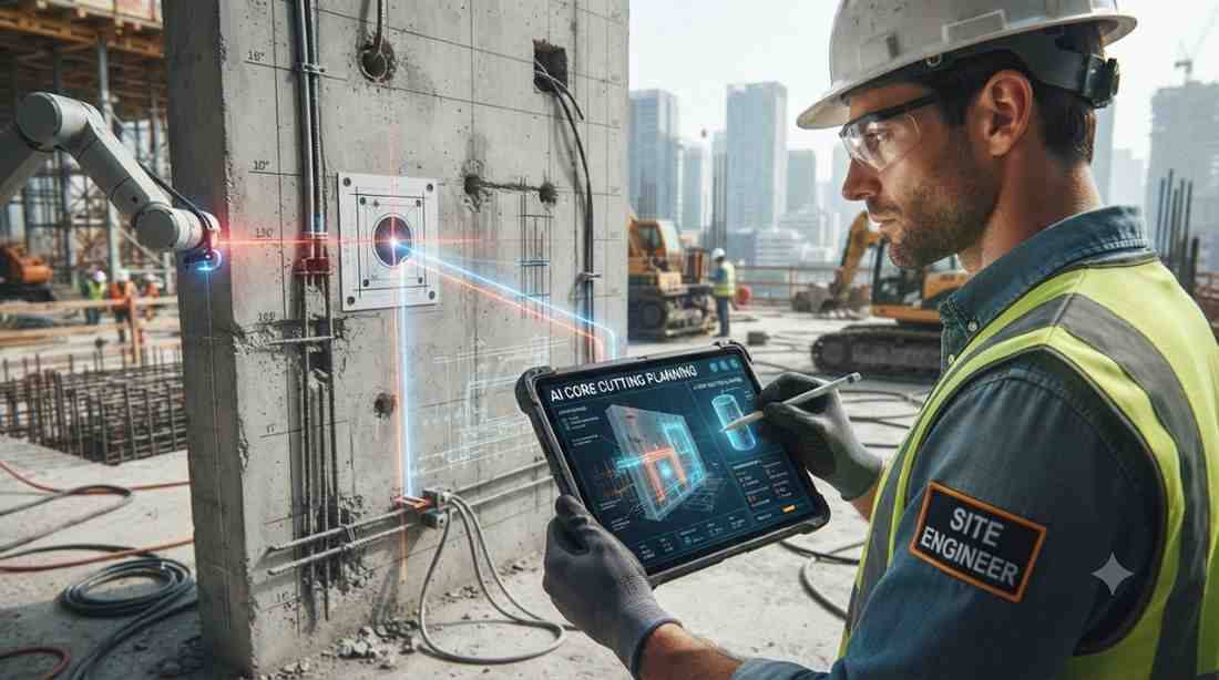 AI in Construction: Can AI Improve Core Cutting Planning? | Core Cutting India