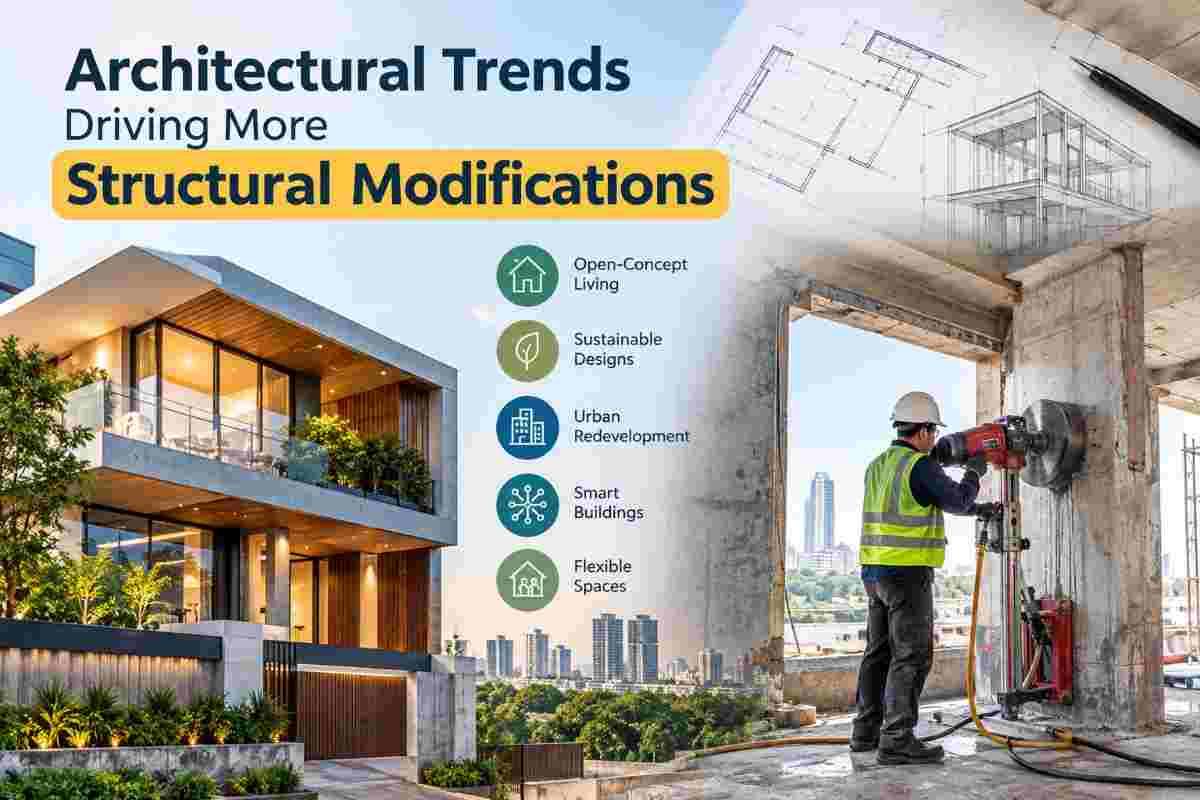 Architectural Trends Driving More Structural Modifications in Modern Buildings