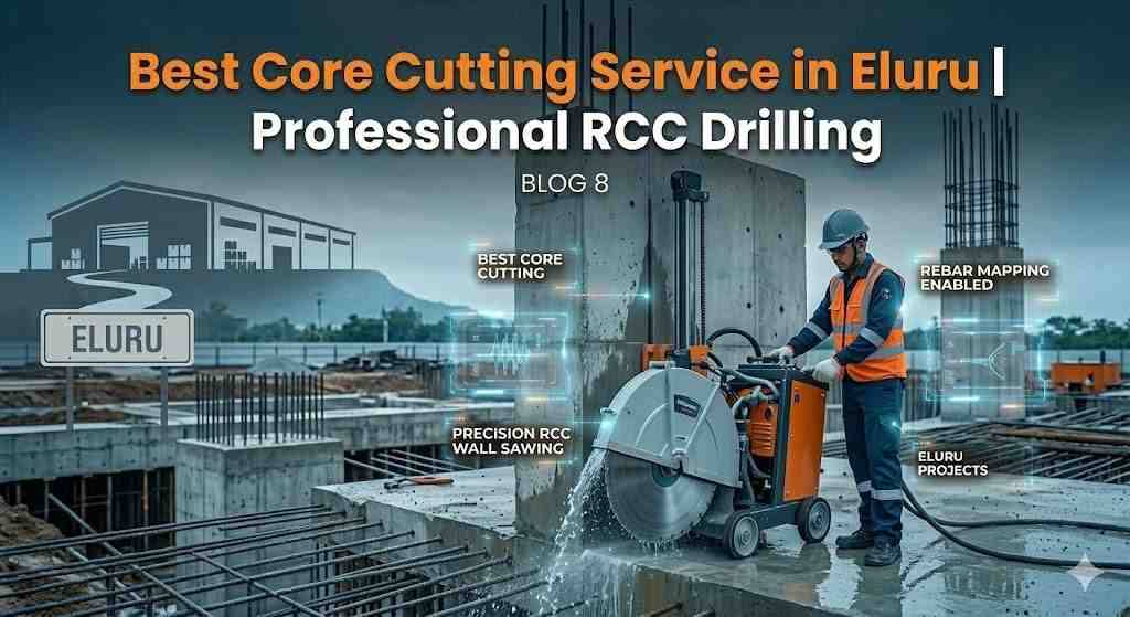 Best Core Cutting Service in Eluru | Professional RCC Drilling