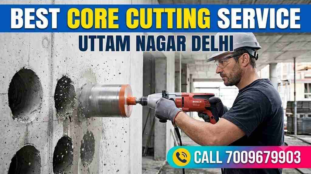 Best Core Cutting Service in Uttam Nagar Delhi | Call 7009679903