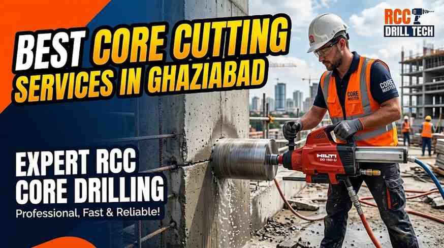 Best Core Cutting Services in Ghaziabad | Expert RCC Core Drilling