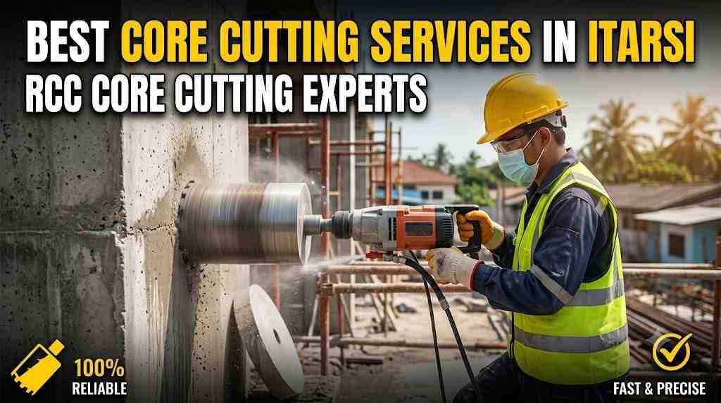 Best Core Cutting Services in Itarsi | RCC Core Cutting Experts