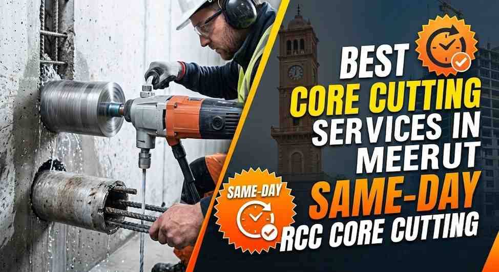 Best Core Cutting Services in Meerut | Same-Day RCC Core Cutting