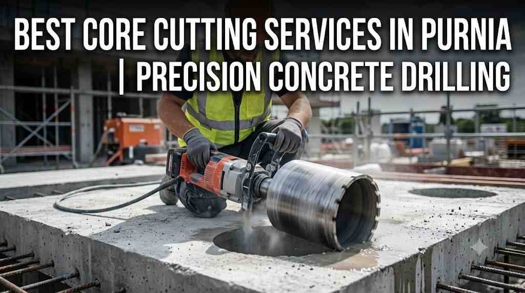 Best Core Cutting Services in Purnia | Precision Concrete Drilling