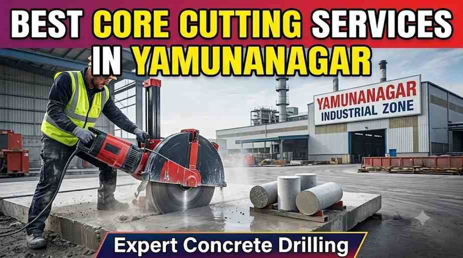 Best Core Cutting Services in Yamunanagar | Expert Concrete Drilling