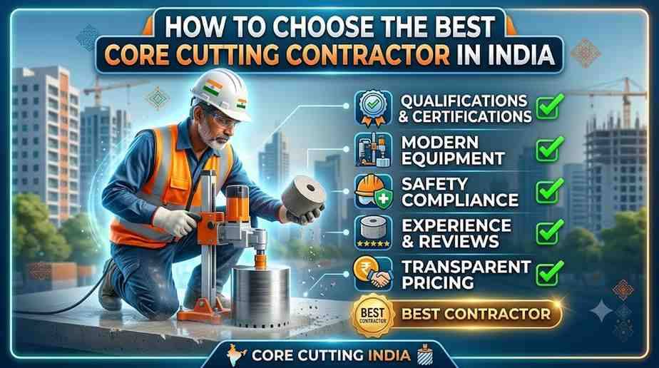 How to Choose the Best Core Cutting Contractor in India | Core Cutting India