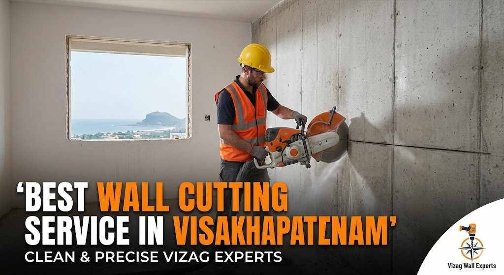 Best Wall Cutting Service in Visakhapatnam | RCC & Concrete