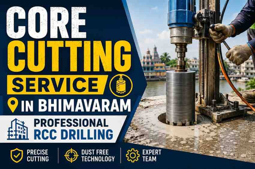 Core Cutting Service in Bhimavaram | Professional RCC Drilling