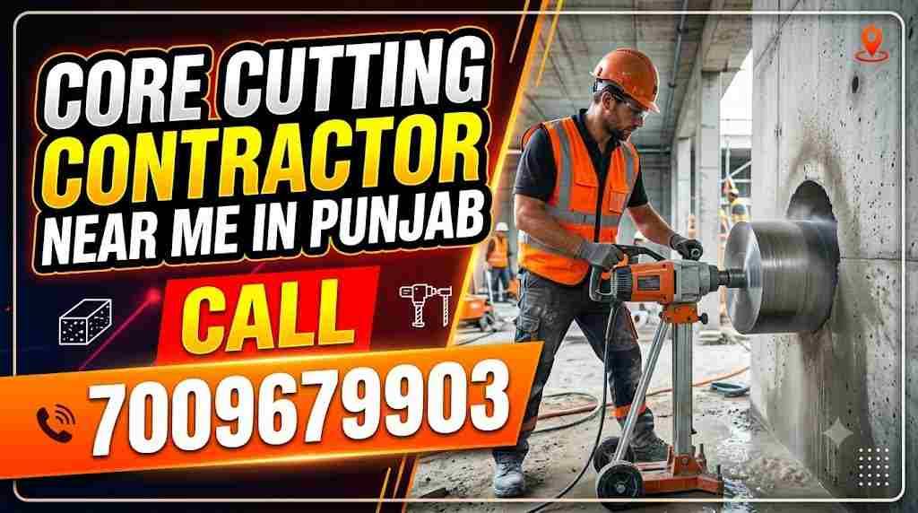 Core Cutting Contractor Near Me in Punjab | Call 7009679903