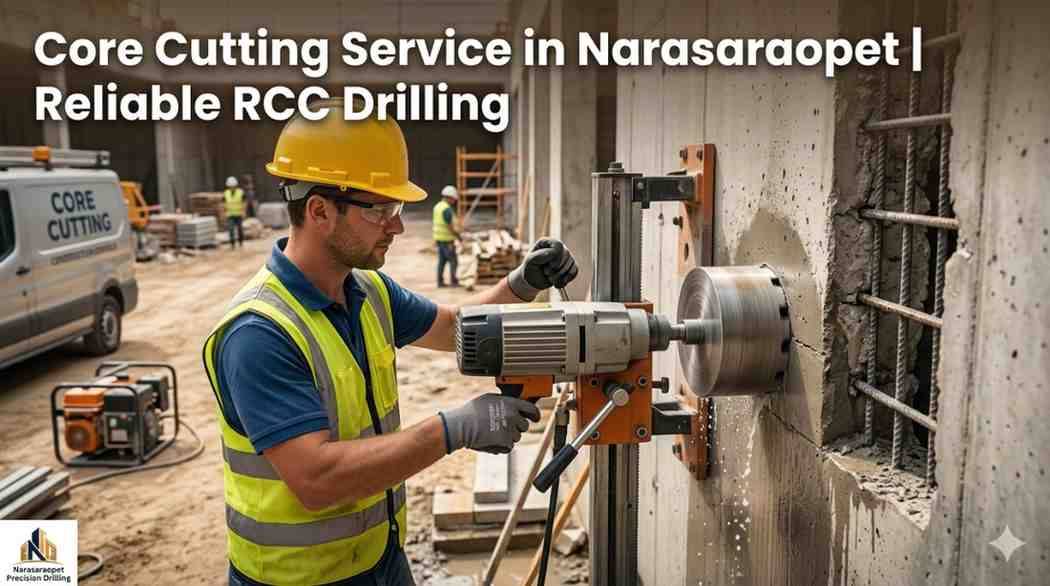 Core Cutting Service in Narasaraopet | Reliable RCC Drilling