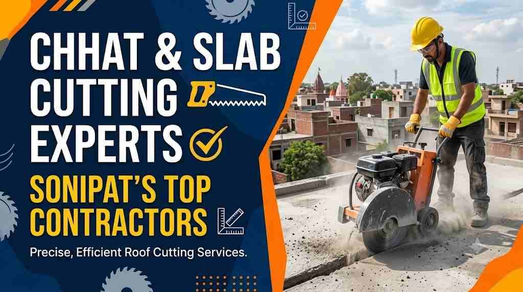 Chhat Cutting Contractors in Sonipat | Roof & Slab Cutting Experts