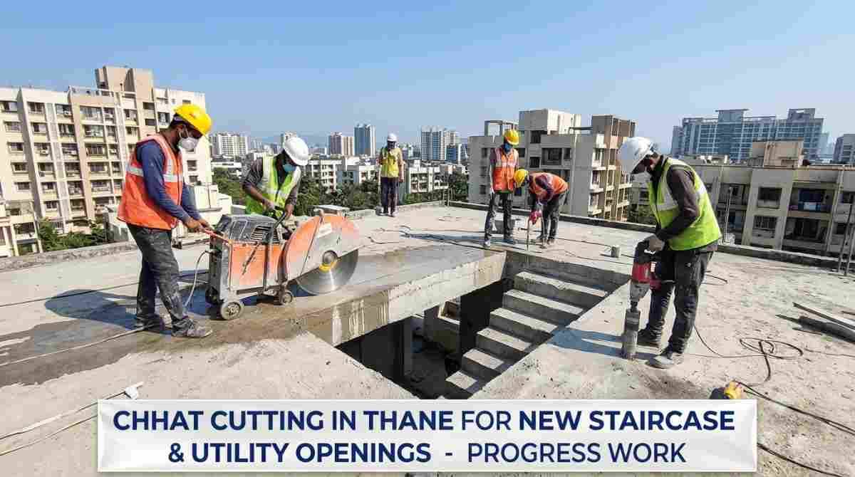 Chhat Cutting in Thane for Staircase & Utility Openings