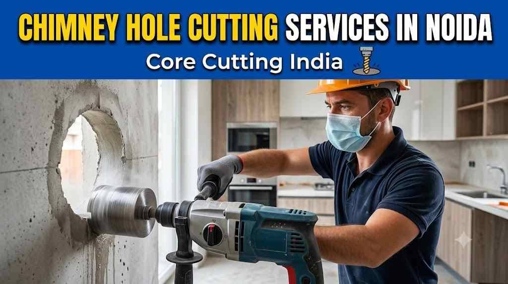 Chimney Hole Cutting Services in Noida | Core Cutting India