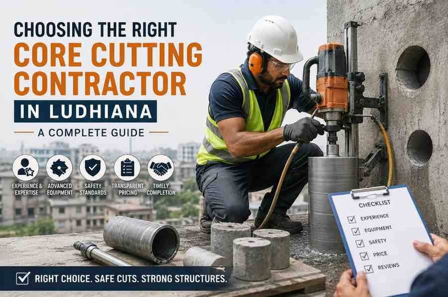 Choosing the Right Core Cutting Contractor in Ludhiana: A Complete Guide