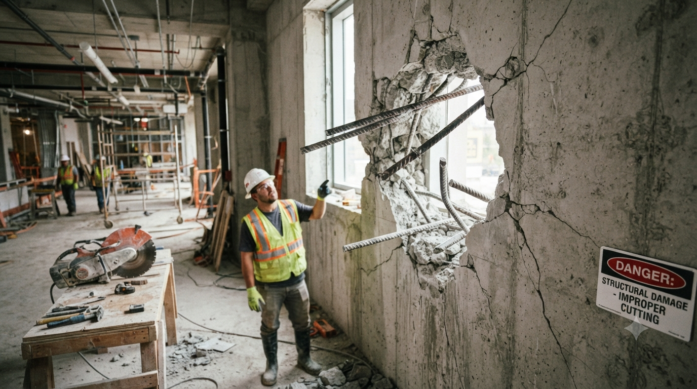 Common Core Cutting Mistakes That Damage Buildings: A Guide to Precision and Safety
