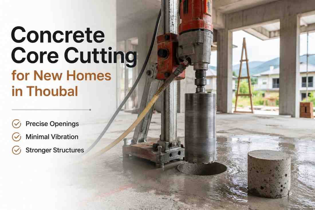 Concrete Core Cutting for New Homes in Thoubal: Complete Guide for Safe and Precise Construction