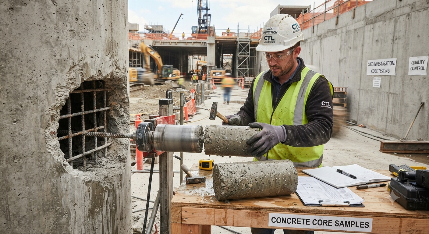 Concrete Core Testing for Construction Quality Investigation: A Comprehensive Guide for Indian Infrastructure