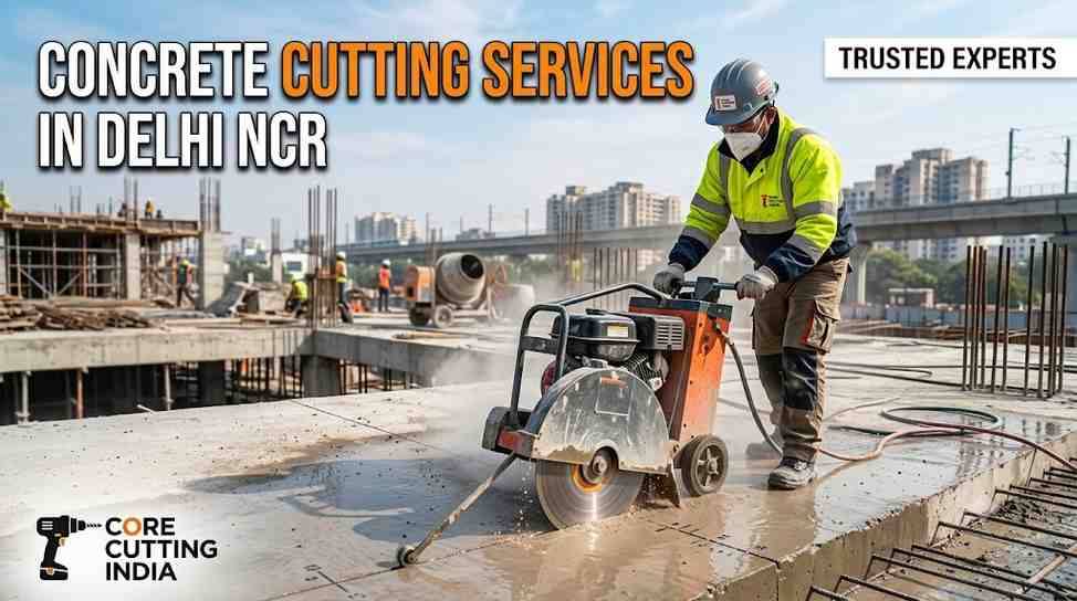 Concrete Cutting Services in Delhi NCR | Trusted Experts – Core Cutting India