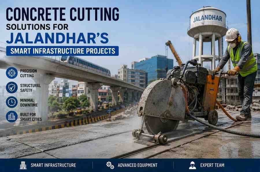 Concrete Cutting Solutions for Jalandhar's Smart Infrastructure Projects | Core Cutting India