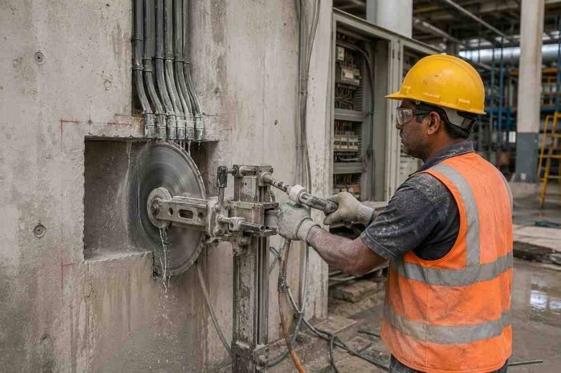 Concrete Cutting for Industrial Electrical Upgrades in Surat: A Complete Guide by Core Cutting India
