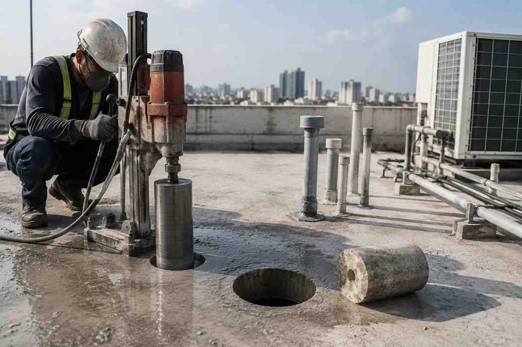 Mastering Concrete Cutting for Rooftop Utility Installations: A Comprehensive Guide