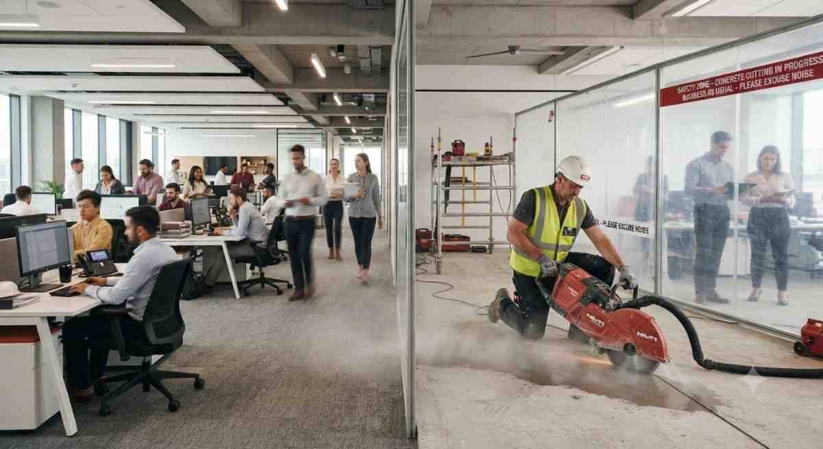 Mastering Concrete Cutting in Buildings With Active Occupants: Safe Techniques, Indian Realities, and Best Practices