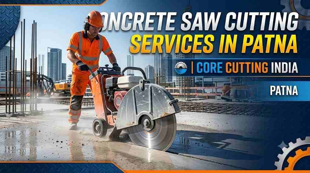 Concrete Saw Cutting Services in Patna | Core Cutting India