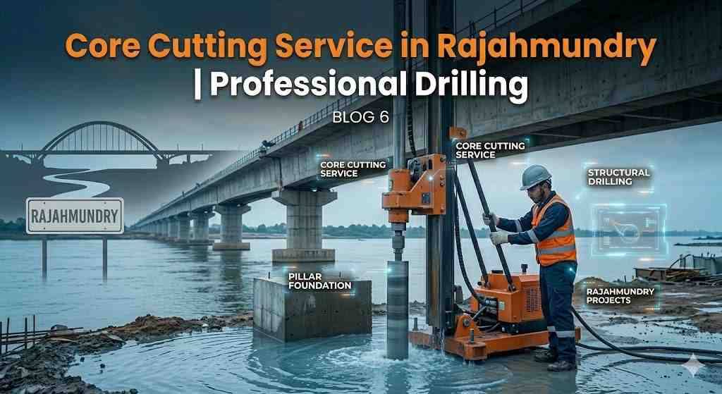 Core Cutting Service in Rajahmundry | Precision RCC Drilling