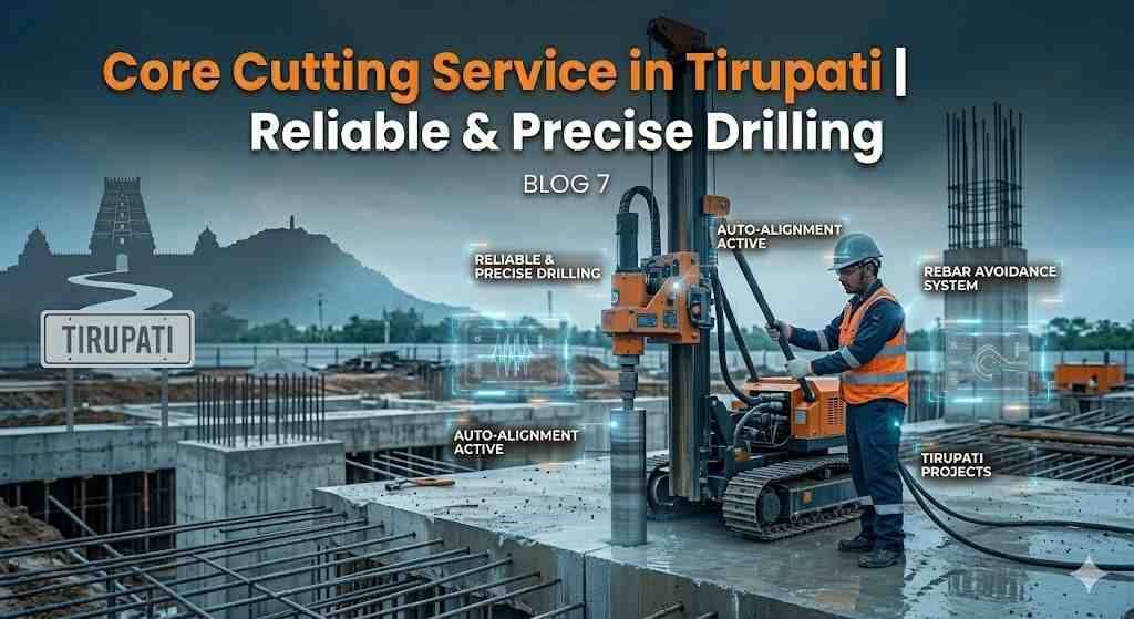 Core Cutting Service in Tirupati | Expert RCC Drilling Services