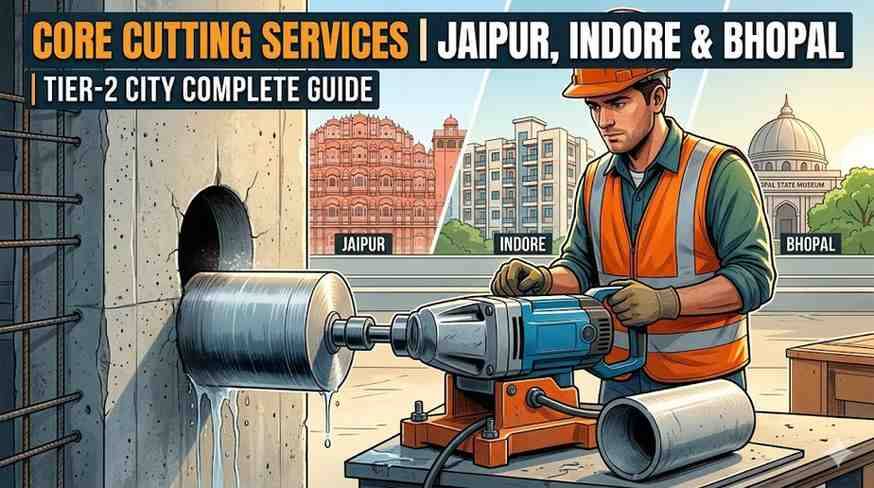 Core Cutting Services in Jaipur, Indore & Bhopal | Tier-2 City Complete Guide