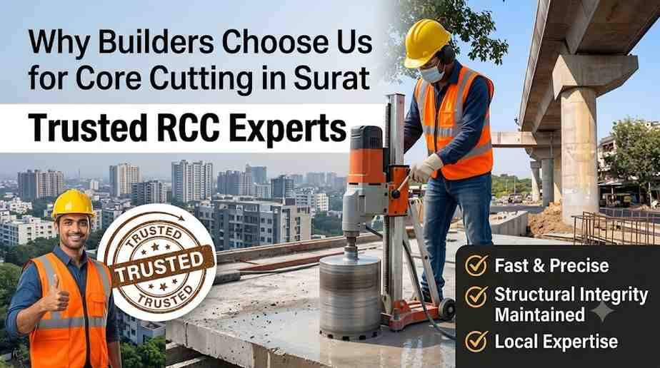 Why Builders Choose Us for Core Cutting in Surat | Trusted RCC Experts