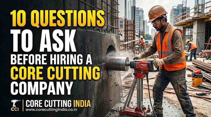 10 Questions to Ask Before Hiring a Core Cutting Company | Core Cutting India