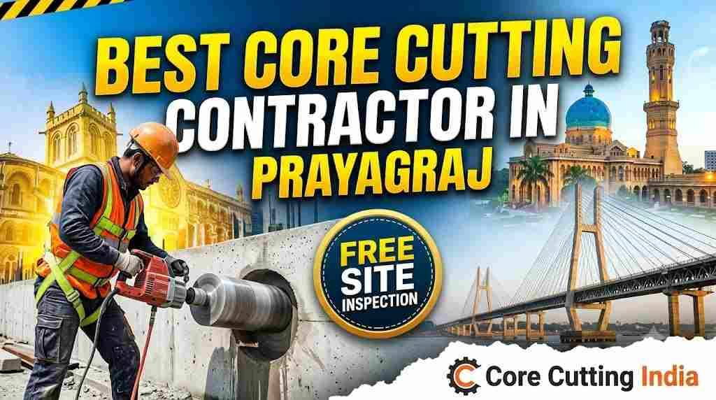 Best Core Cutting Contractor in Prayagraj – Free Site Inspection | Core Cutting India