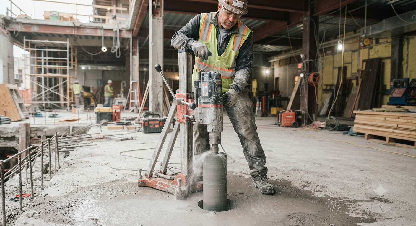Core Cutting During Commercial Property Renovation: A Complete Guide for Indian Businesses