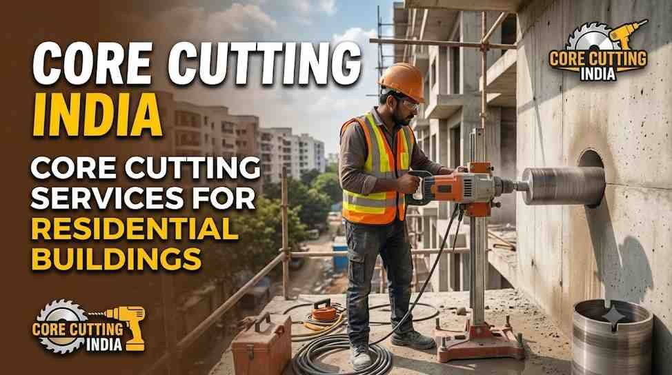 Core Cutting Services for Residential Buildings | Core Cutting India