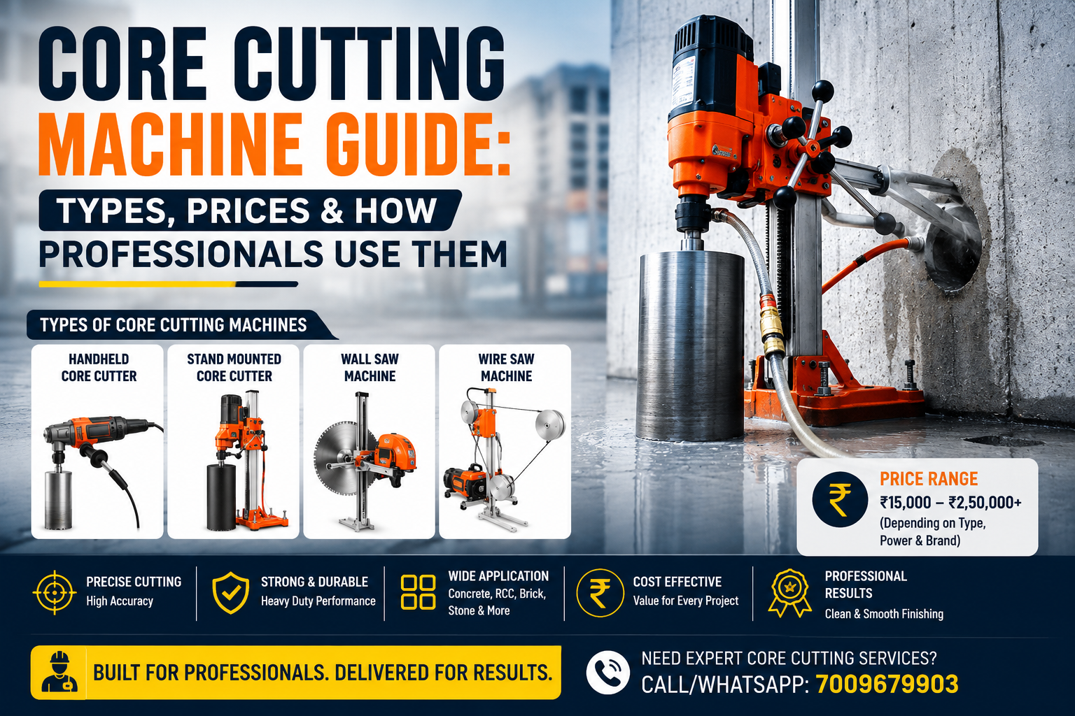 Core Cutting Machine Guide: Types, Prices & How Professionals Use Them | Core Cutting India