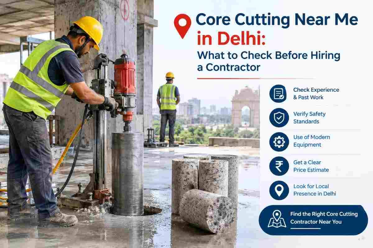 Core Cutting Near Me in Delhi: What to Check Before Hiring