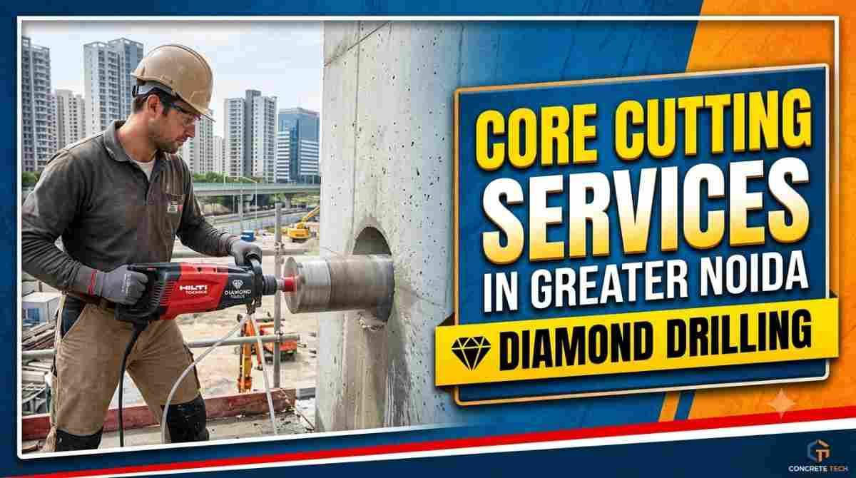 Core Cutting Services in Greater Noida | Diamond Drilling