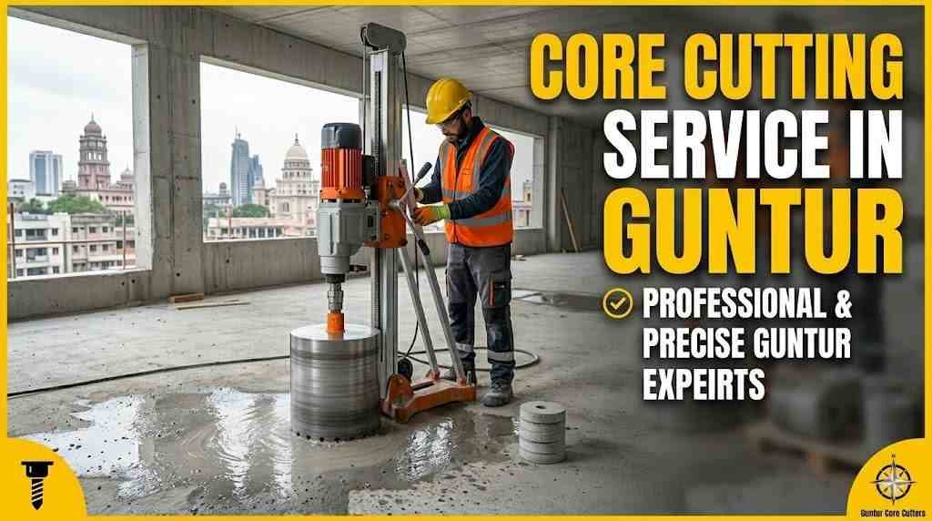 Core Cutting Service in Guntur | Expert Concrete Drilling