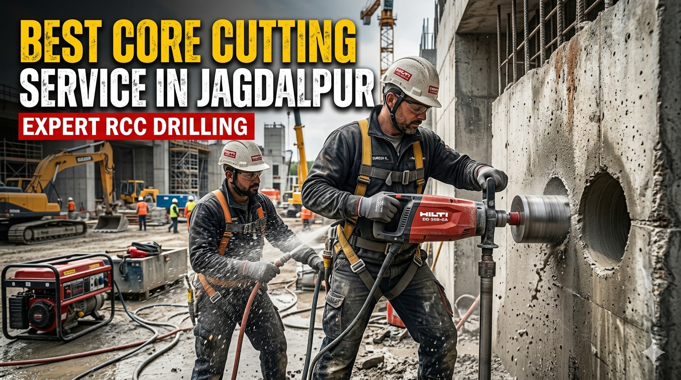 Best Core Cutting Service in Jagdalpur | Expert RCC Drilling