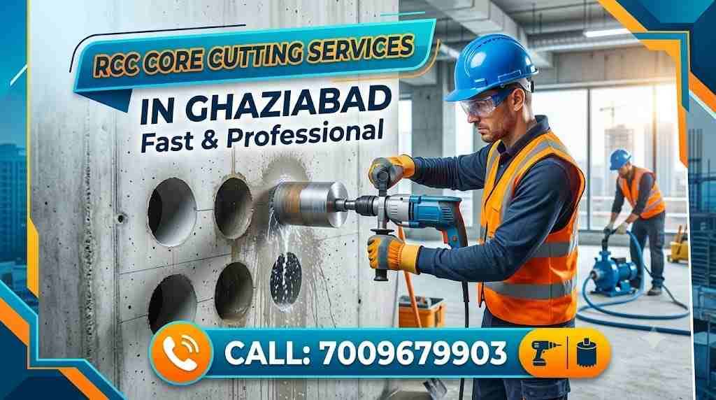 RCC Core Cutting Services in Ghaziabad | Call 7009679903