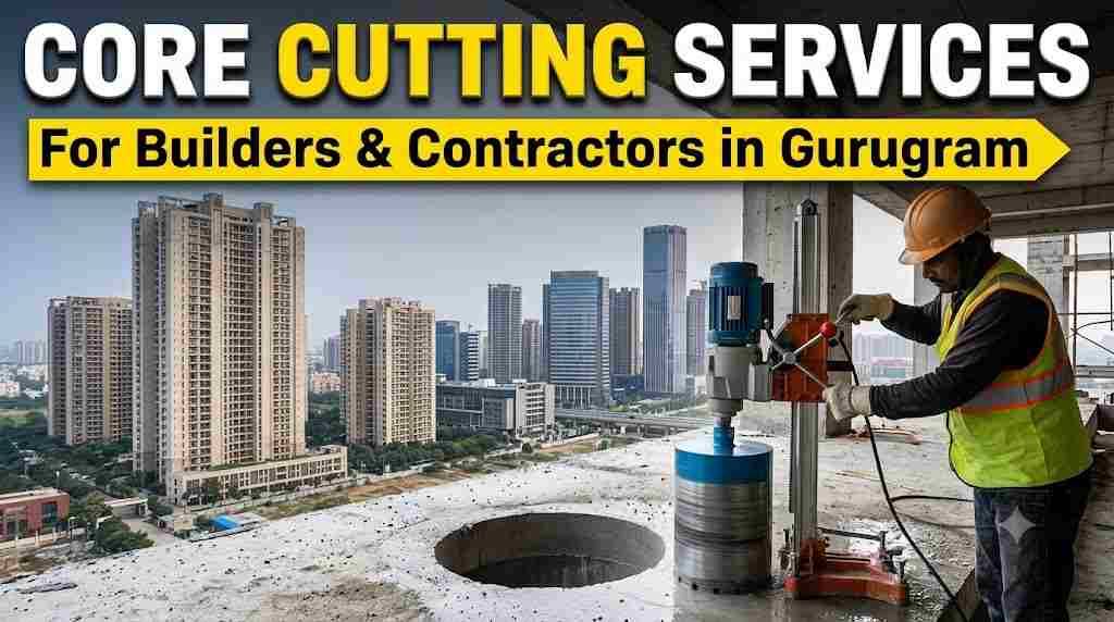 Core Cutting Services for Builders & Contractors in Gurugram