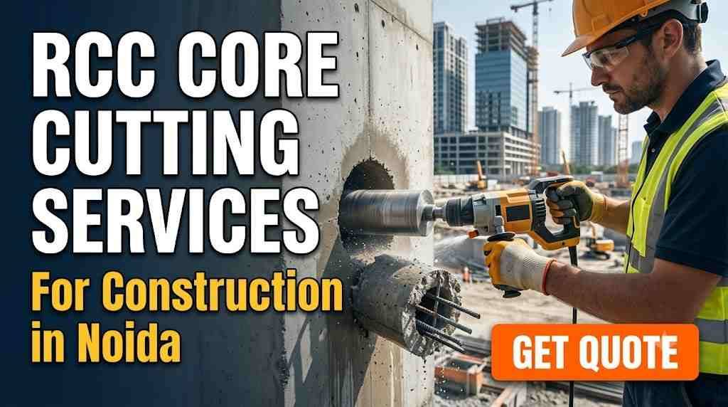 RCC Core Cutting Services for Construction in Noida | Get Quote