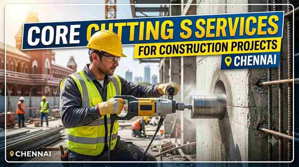 Core Cutting Services for Construction Projects in Chennai