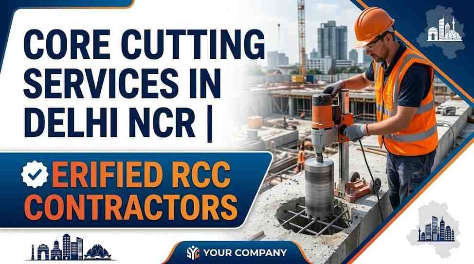Core Cutting Services in Delhi NCR | Verified RCC Contractors