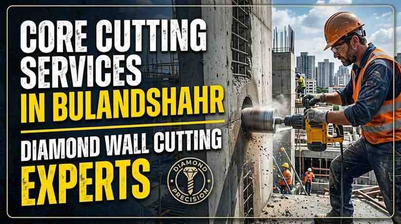 Core Cutting Services in Bulandshahr | Diamond Wall Cutting Experts