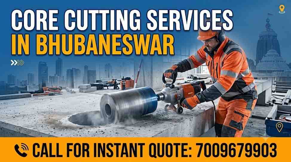 Core Cutting Services in Bhubaneswar | Call 7009679903 for Instant Quote