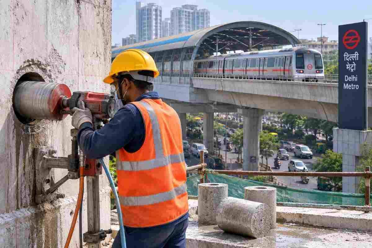 Core Cutting Services Near Delhi Metro Areas: How to Plan Work Around Busy Locations